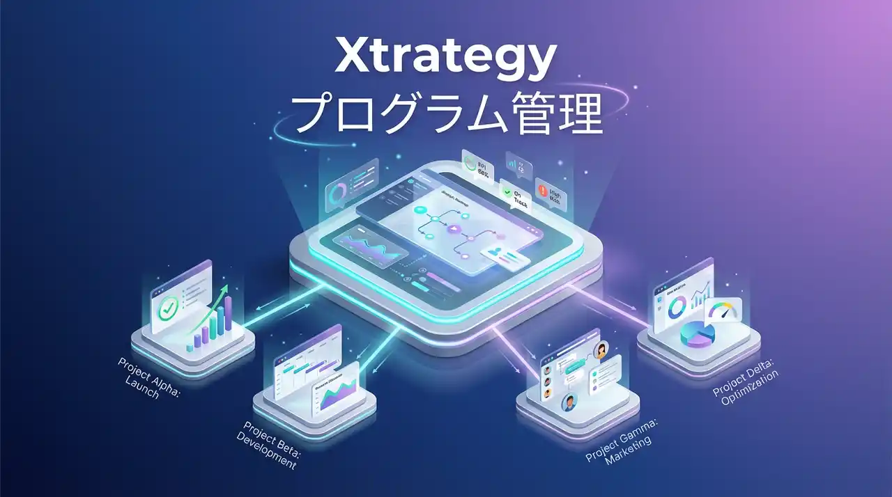 【フィシルコム】 Xtrategy、複数プロジェクトを束ねて戦略実行を可視化する「プログラム管理機能」をリリース