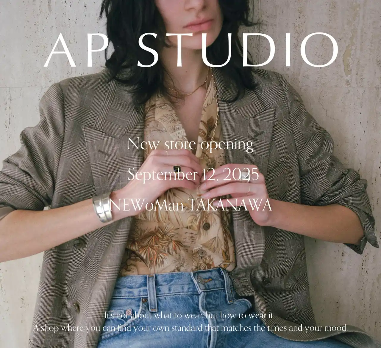 【株式会社ベイクルーズ】 【AP STUDIO】NEWoMan TAKANAWA｜GRAND OPENING 2025.9.12
