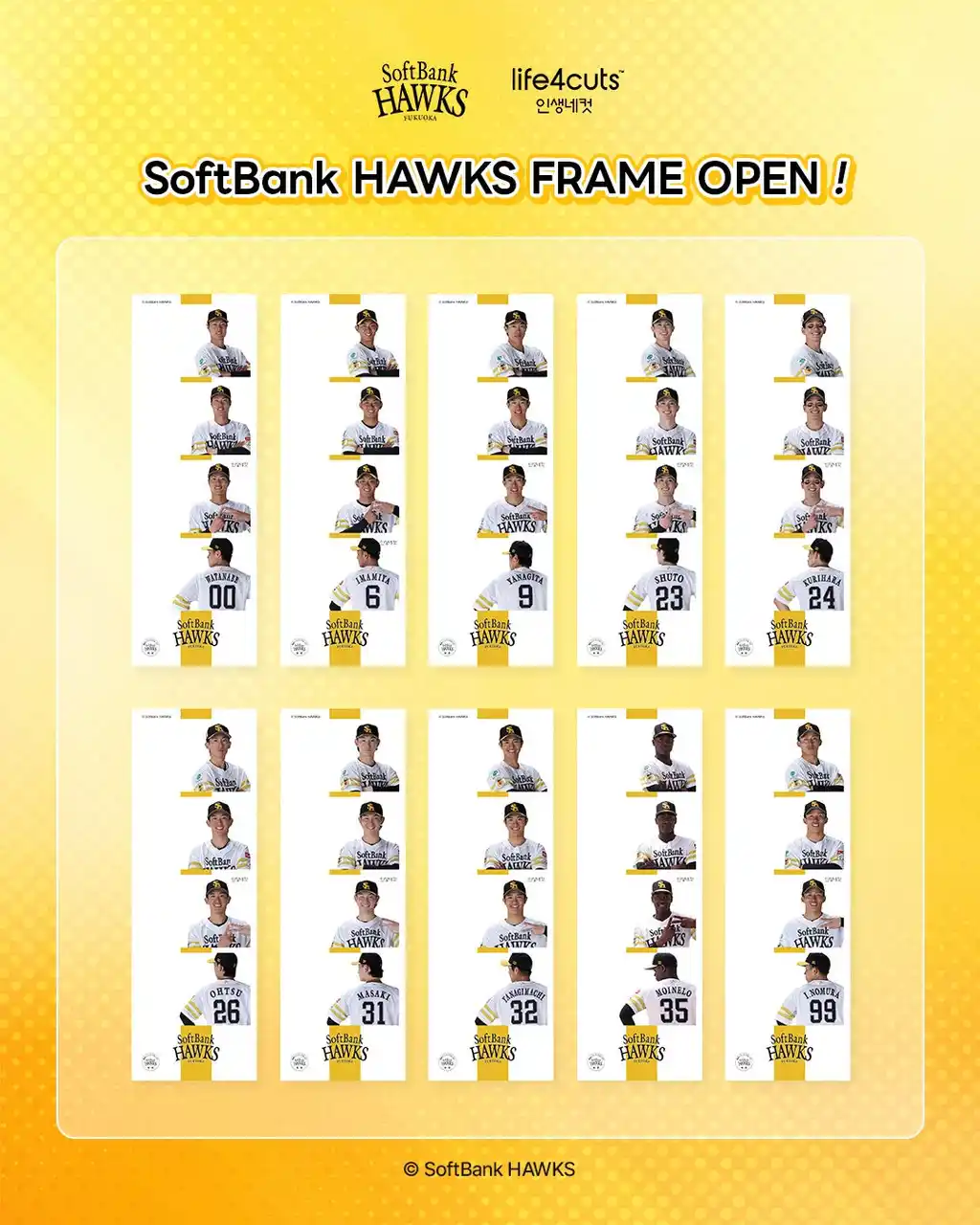 【必見！オリックス・バファローズがプリクラで登場！】バファローズ×人生4カットフレームが期間限定発売開始！！コラボ商品やスペシャルなイベントも見逃せない！