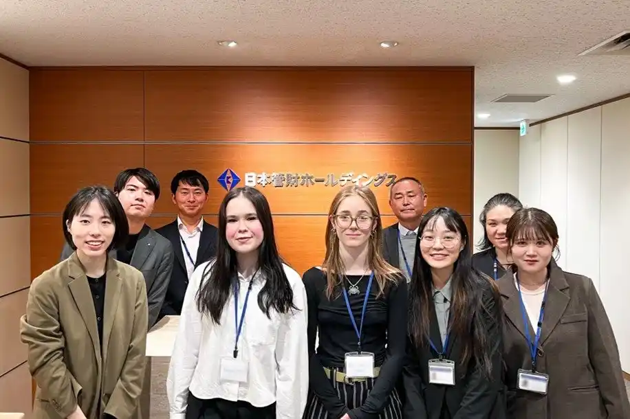 【日本管財ホールディングス株式会社】 日本管財グループが豪州エディスコーワン大学生のインターンシップを受け入れました