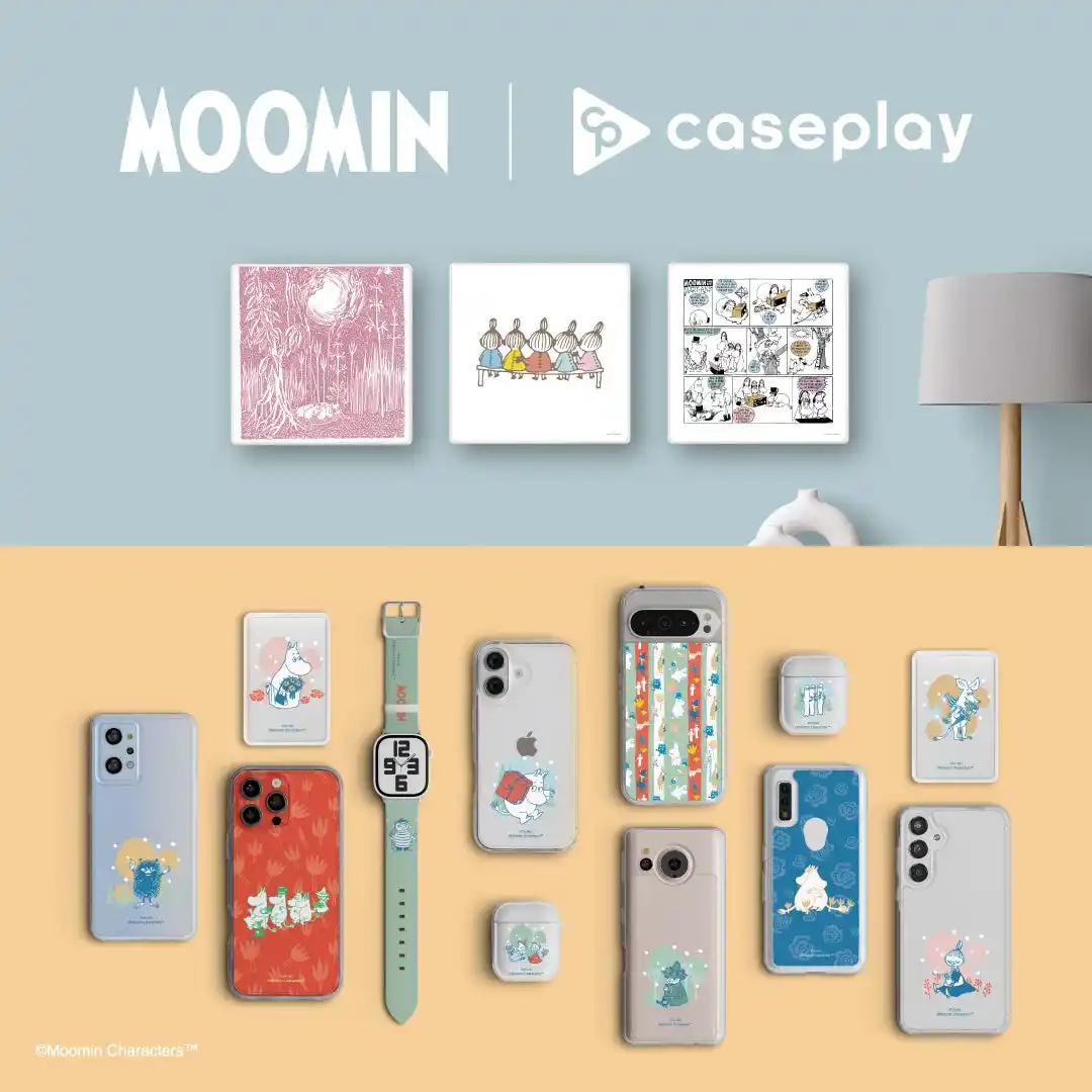 【株式会社FOX】 北欧の人気キャラクター「MOOMIN(ムーミン)」のスマートフォンアクセサリーが23デザイン×150機種以上のラインナップでcaseplayから登場！