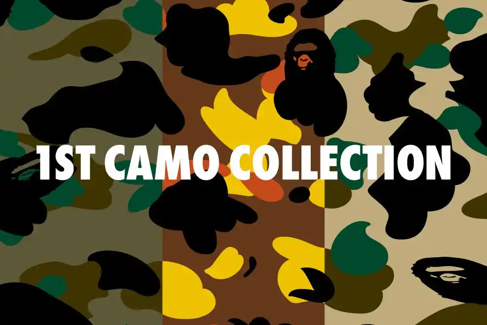 【株式会社 ノーウェア】 BAPE(R)を象徴する1ST CAMOの最新コレクションが登場