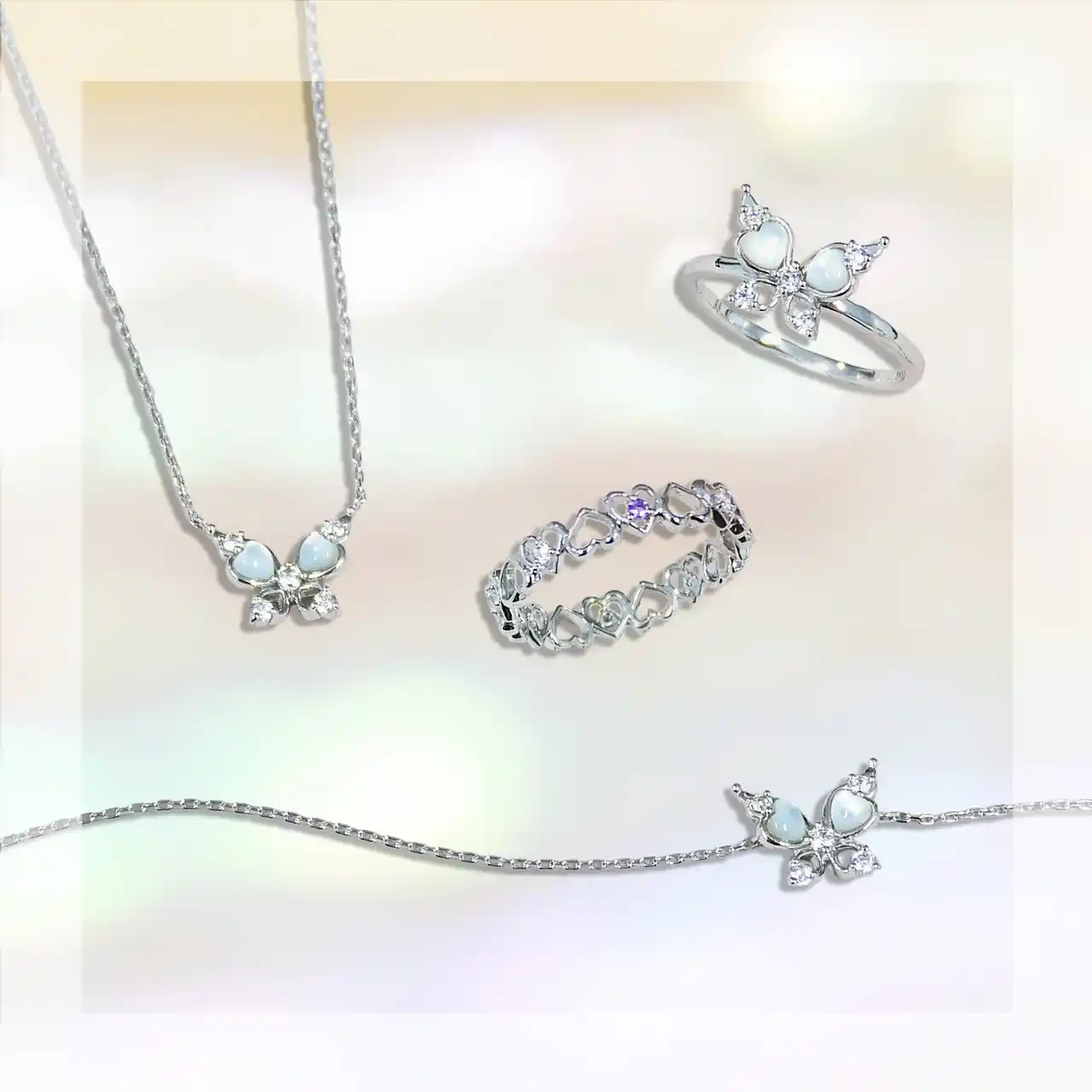 【株式会社ヴァンドームヤマダ】 【ANNA SUI】蝶モチーフのシルバーコレクション発売