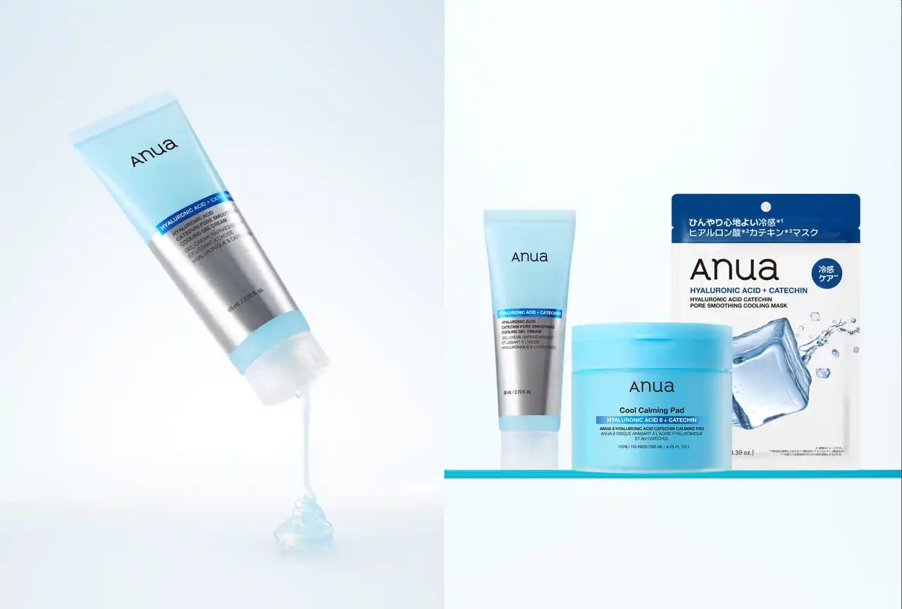 【株式会社The Founders JAPAN】 Anua、“水分補給×皮脂のべたつきケア”でメイクの土台を整える 夏肌にアプローチする“ひんやり仕込み”クーリングジェルクリーム「ヒアルロン酸カテキン クールジェルクリーム」を新発売