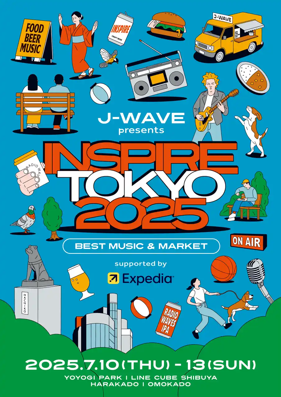 学生同士が手を組み「INSPIRE TOKYO 2025」に共同出展！自立型学生団体「UNION」× J-WAVE「WACODES」による異分野コラボが実現！