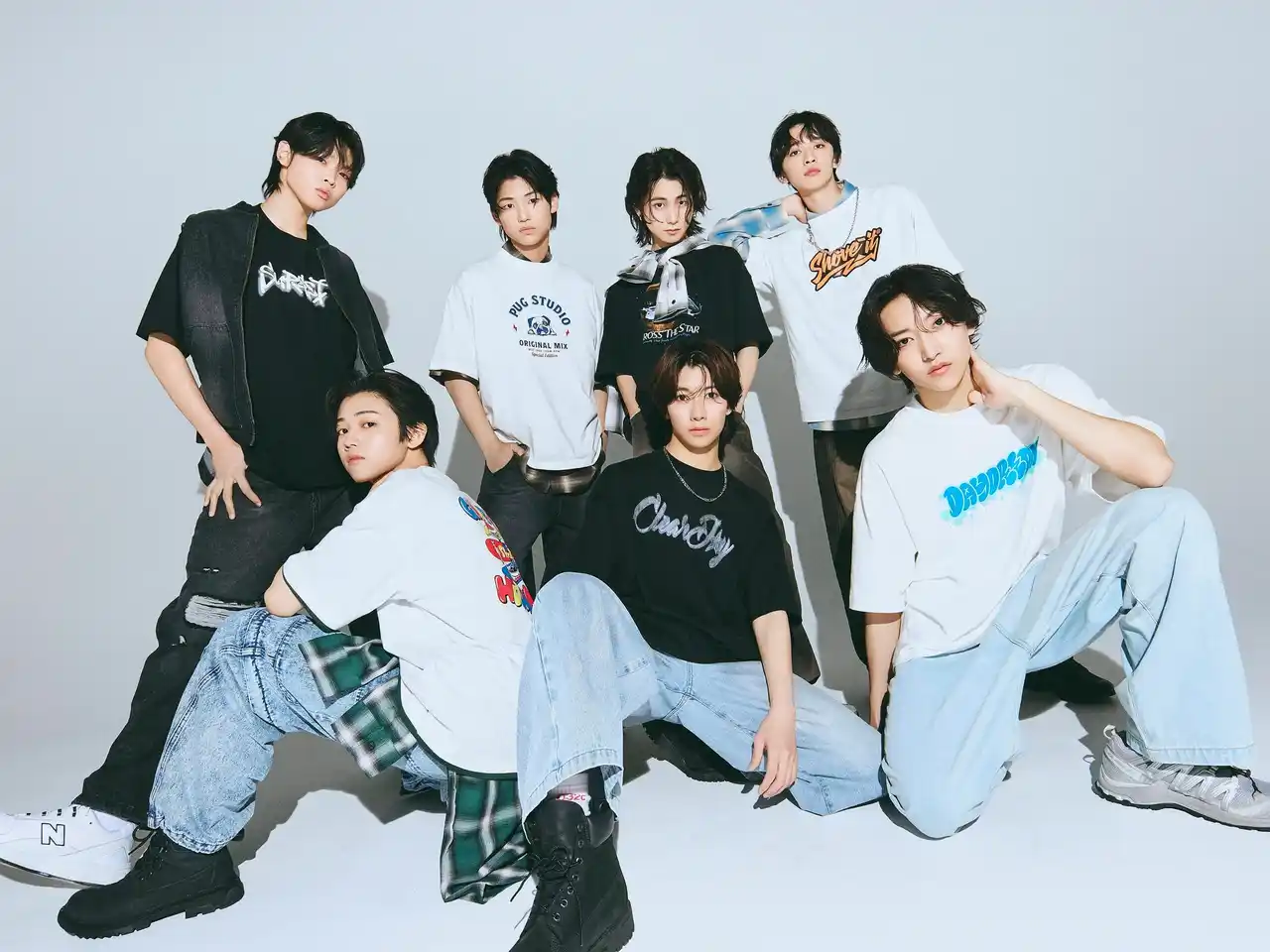 【株式会社ウィゴー】 WEGO Tシャツコレクション「WEGOTEE 2025」ビジュアルにTOBE所属の新グループ『CLASS SEVEN』が初登場！