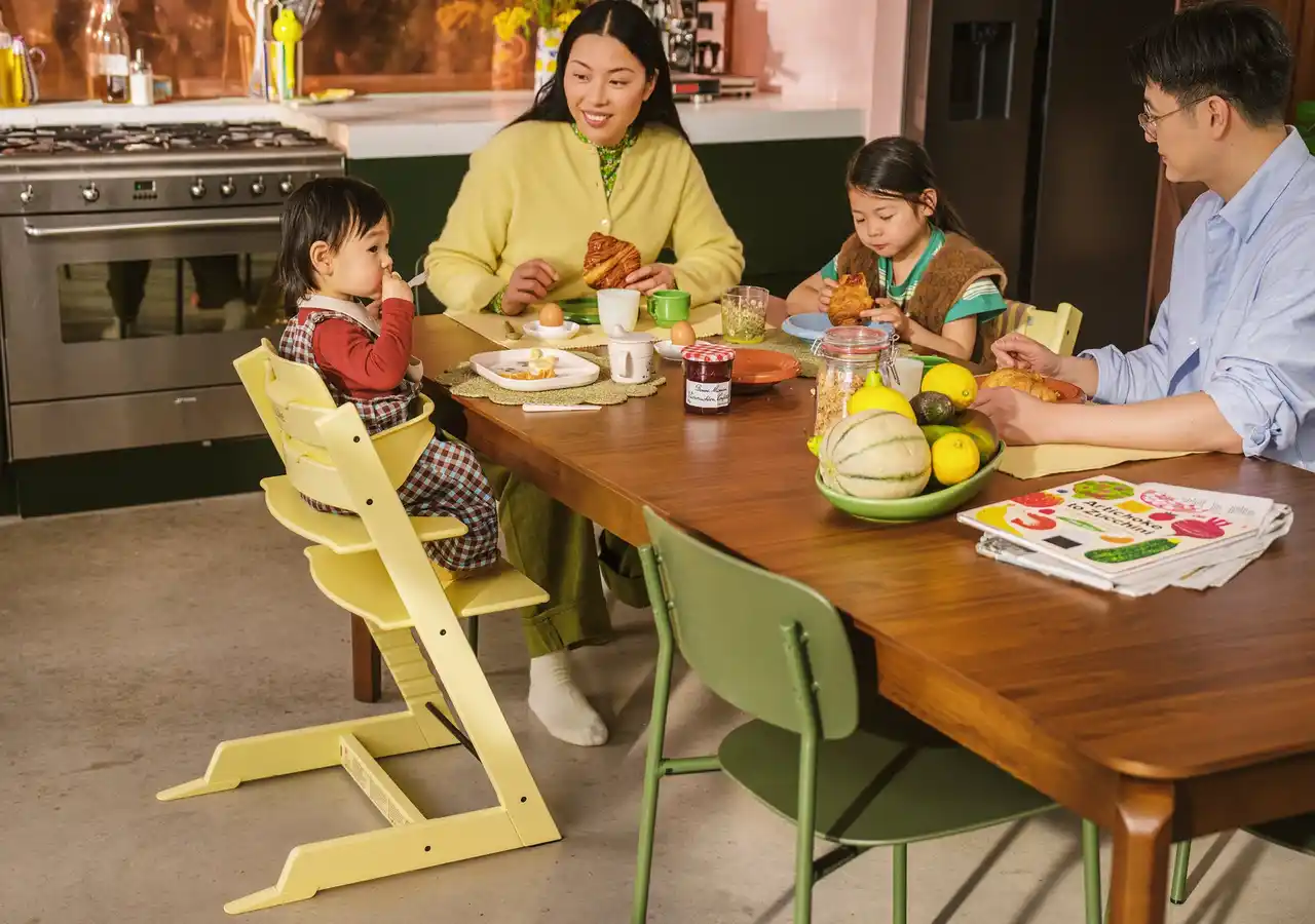 ストッケから食卓に陽だまりのような明るさを届けるハイチェア「トリップ トラップ レモンイエロー」登場！2026年4月23日全国発売