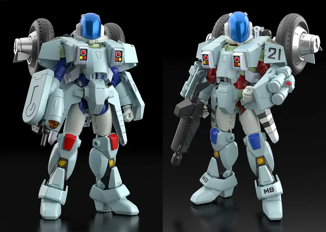 【株式会社ホビーサーチ】 荒野を駆け抜けた`モスピーダ`が、プラモデルで手元へ。アーマーサイクルからライドアーマーへの変形も可能！