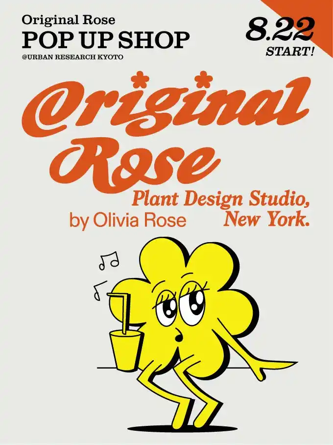 【（株）アーバンリサーチ】 Original Rose POP UP SHOP