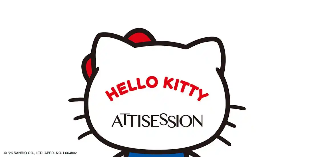 【株式会社ユナイテッドアローズ】 ATTISESSION、初の「ハローキティ」コラボを3月20日（金）に発売　サンダル、ボクサーショーツ、ホルターネックトップスなど、ビーチをテーマにした春夏限定の愛らしい6アイテムが登場