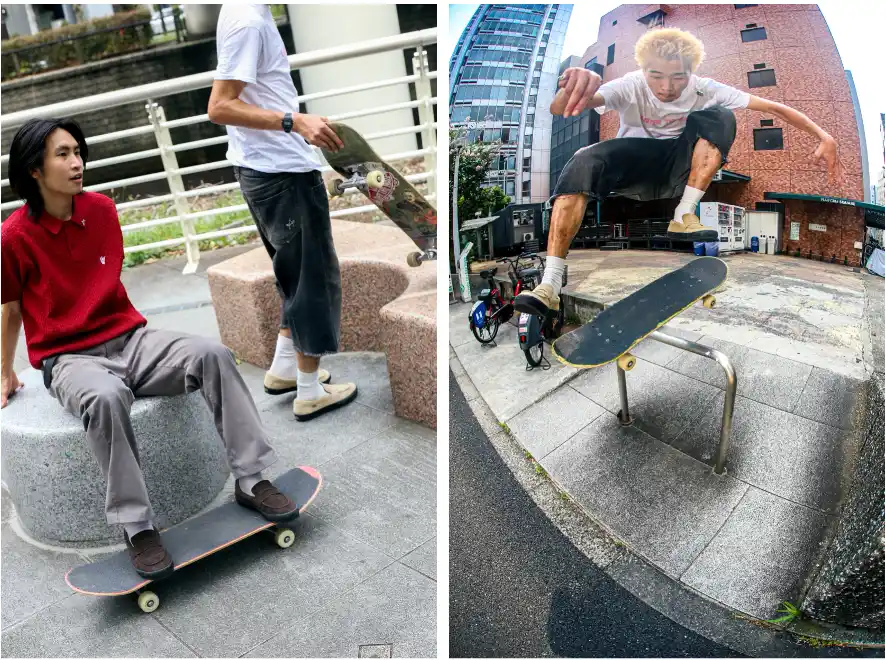 【VANS JAPAN】 Vans Skate Loafer　スケートパフォーマンス機能を兼ね備えたローファーモデルスエード素材を採用した、季節感あふれる新色が登場