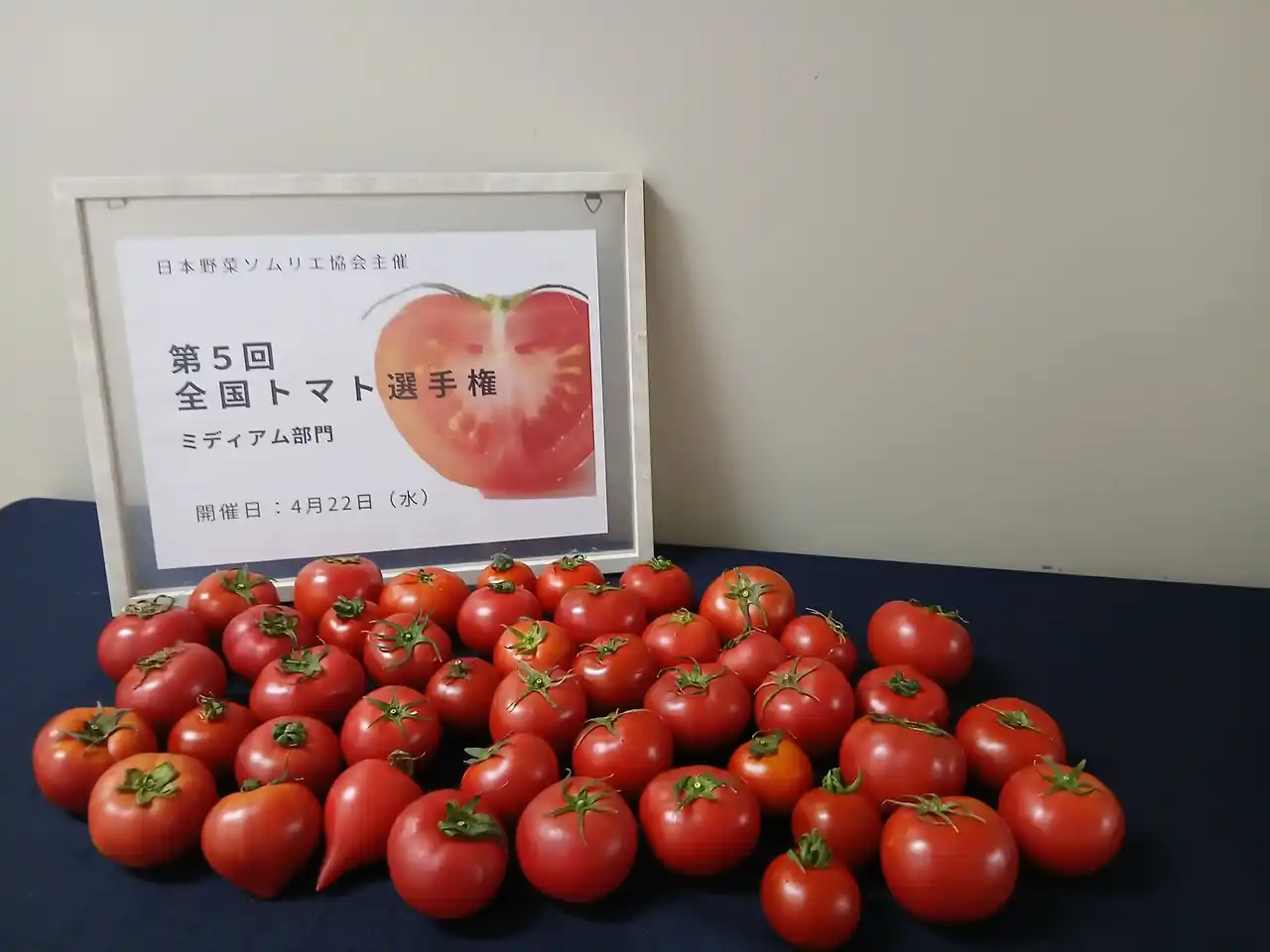 【一般社団法人日本野菜ソムリエ協会】 ミディアムトマト日本一が決定！大分県玖珠郡玖珠町「美山ルビー/大分県立玖珠美山高等学校」が最高金賞を受賞！