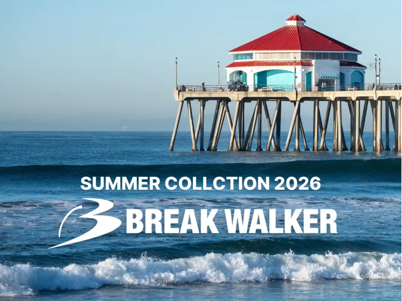 【ブレイクウォーカー】 “Chasing the next break.” 日焼けした肌に映えるロゴカラー“BREAK PINK”──「BREAK WALKER」サマーTシャツ　コレクションを発売