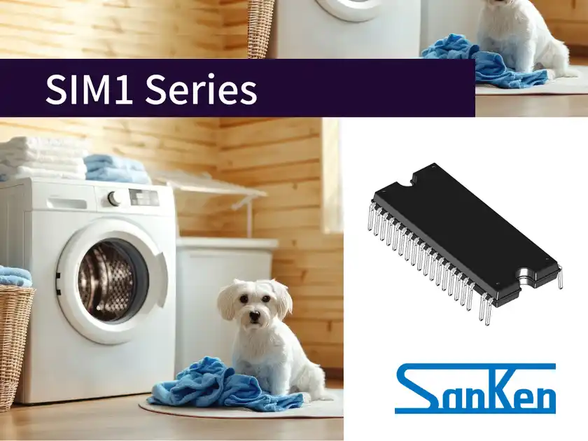 豊富な保護機能と充実のラインアップ白物家電向け高圧3相モータ用ドライバ「SIM1シリーズ」