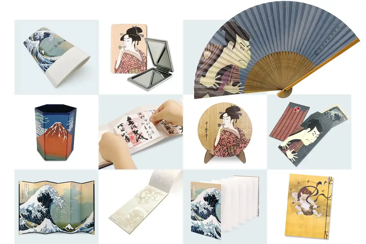 【株式会社谷口松雄堂】 【AIで作成、シティーポップ風多言語対応動画POP無償提供】　　　芸術の秋に向けて、名画とともに深まるアート和雑貨　　　　　　　「日本画の巨匠たち」シリーズ本格展開