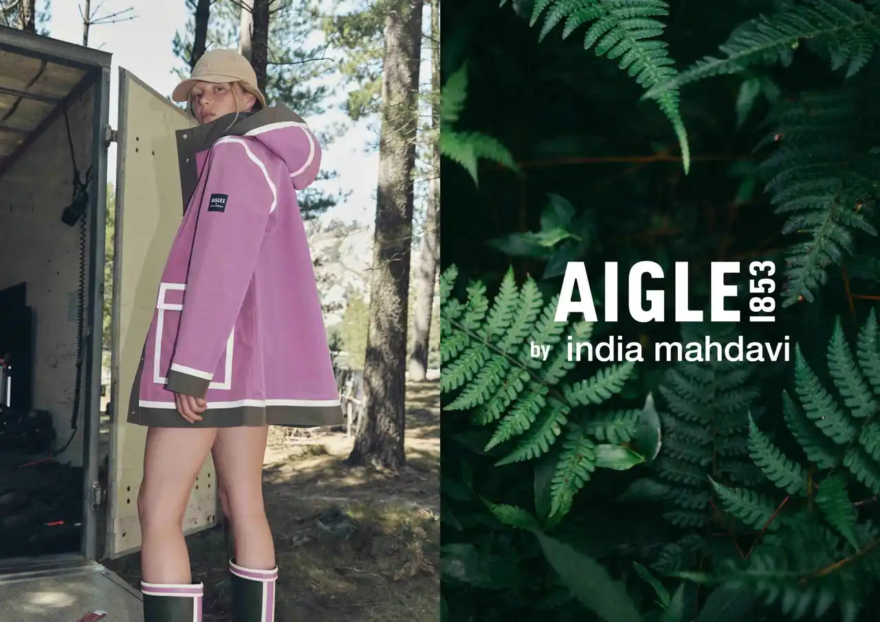 【株式会社ラコステジャパン】 AIGLE（エーグル）から建築的美学を纏う「AIGLE by インディア・マダヴィ」コレクションが登場