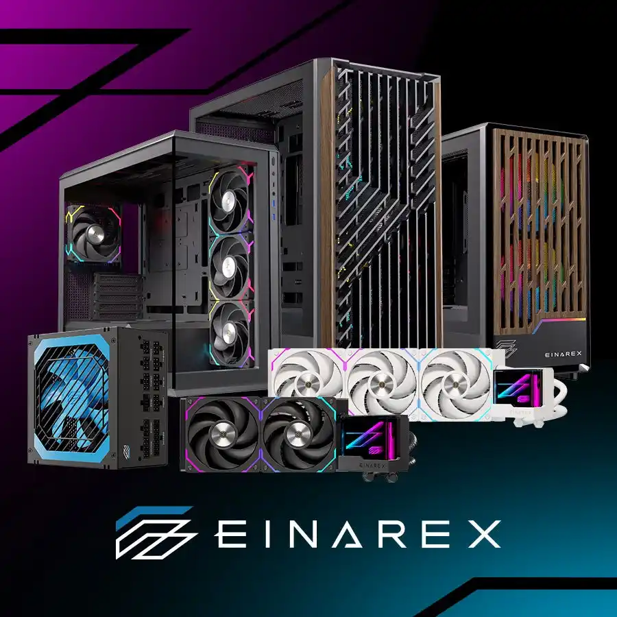 新PCパーツブランド「EINAREX」登場。はじめての“自作PC”でも、部屋になじむ一台を