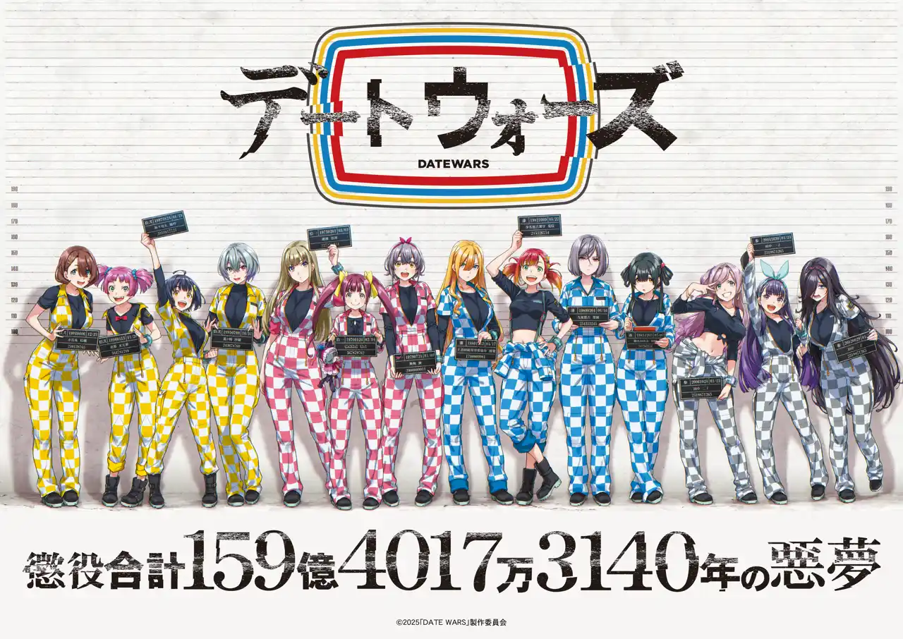 メガヒット作『ヒプノシスマイク』を生み出した百瀬祐一郎が手掛ける、新たな超大作がついに始動！14名の声優陣が紡ぐタイムレス音楽IPプロジェクト「デートウォーズ（DATE WARS）」