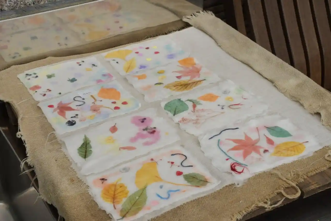 感じてほしい、和紙の魅力「紙漉き体験」参加者募集｜国営アルプスあづみの公園【大町・松川地区】