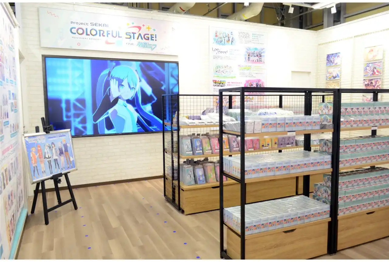 【株式会社アニメイト】 「アニメイト大阪・関西万博店」POP-UPスペース第7弾『プロジェクトセカイ カラフルステージ！ feat. 初音ミク』が7月17日まで開催中！　スペース内の様子を写真とともにご紹介!!