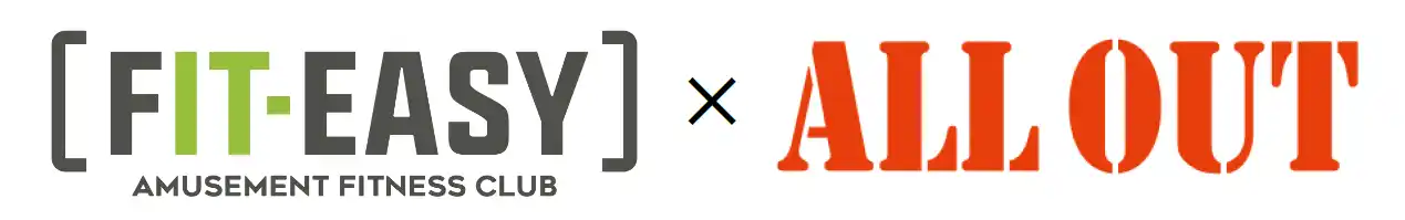 【フィットイージー株式会社】 フィットイージー × トレーニングギアブランド 「ALLOUT」コラボレーションアイテムを5月より販売開始！