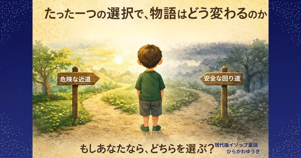 【株式会社リリパット】 たった一つの選択で、物語はどう変わるのか─ ある一編から読み解く「考えさせる童話」
