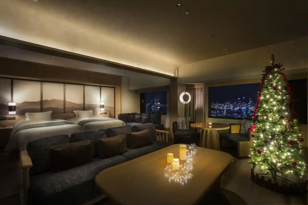 【神戸ポートピアホテル】心ときめく特別な夜。ホテルの中で4室限定の「クリスマスルーム」が12月1日より登場！
