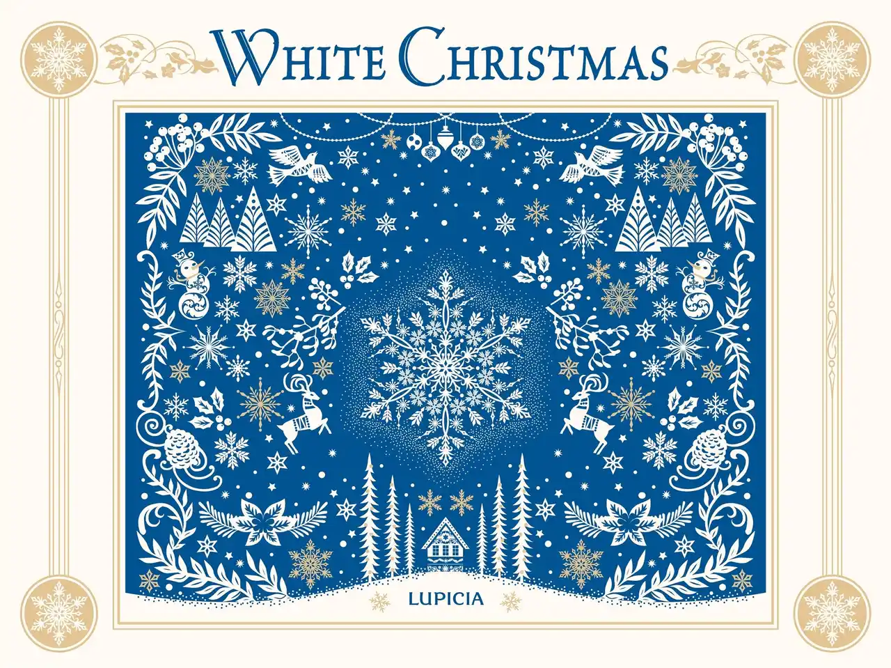 【株式会社ルピシア】 「ホワイトクリスマス」をテーマに贈るクリスマス限定商品 2025年10月24日（金）発売