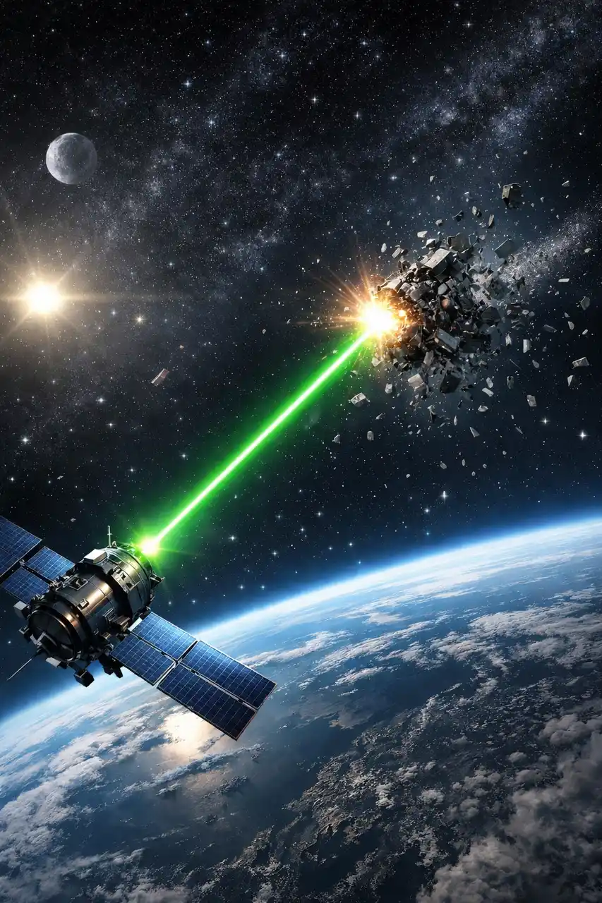 【株式会社Spicy Company】 レーザービームによる宇宙デブリ軌道調整技術において 基礎検証フェーズを完了