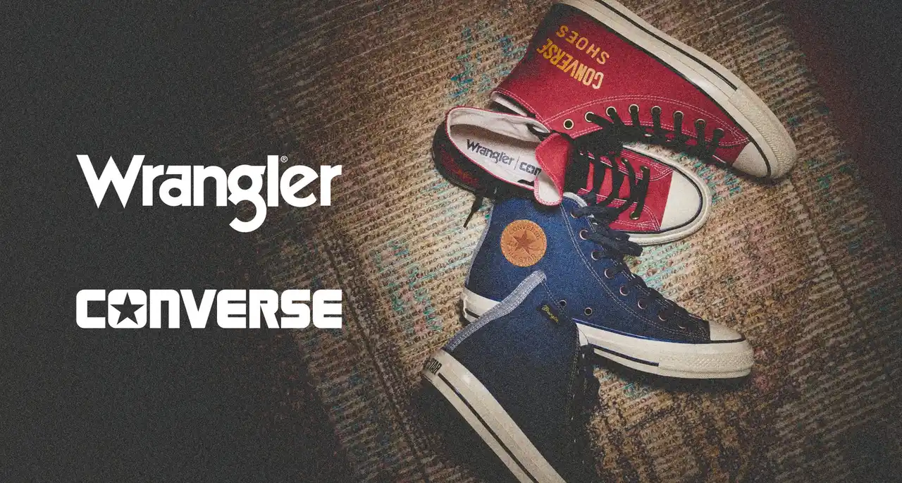 CONVERSE × Wrangler コラボレーションモデル