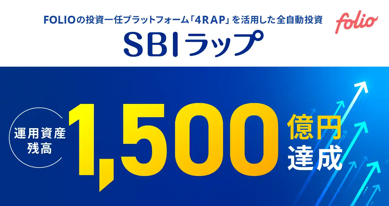 「SBIラップ」運用資産残高1,500億円を突破