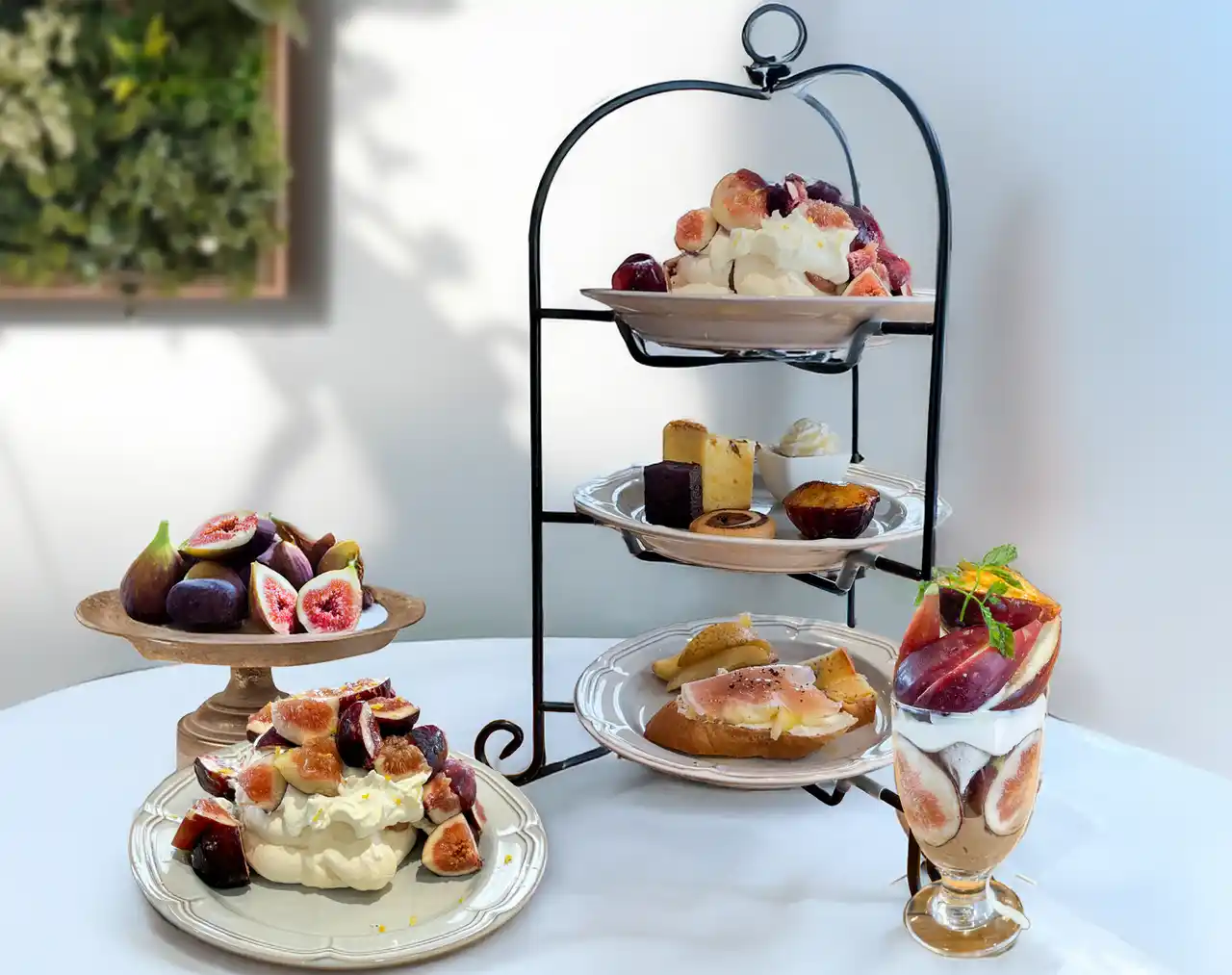 【株式会社ぱんのいえ】 大阪八尾のベーカリーカフェ『ぱんのいえ』地元産いちじく丸ごと使用の期間限定スイーツが4種類登場、9月3日(水)から提供開始！