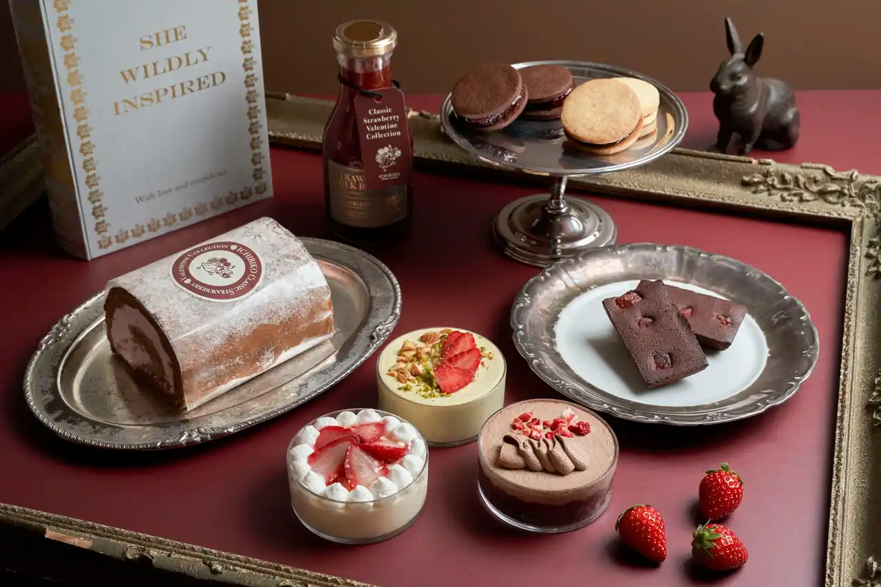 【株式会社いいね】 ＜ICHIBIKO＞旬の苺を楽しむバレンタイン限定商品が登場。オンライン限定のスイーツも。