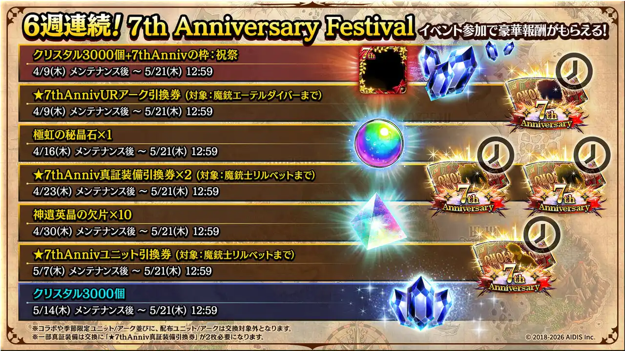 イベント「7th Anniversary Festival」開催中.jpg