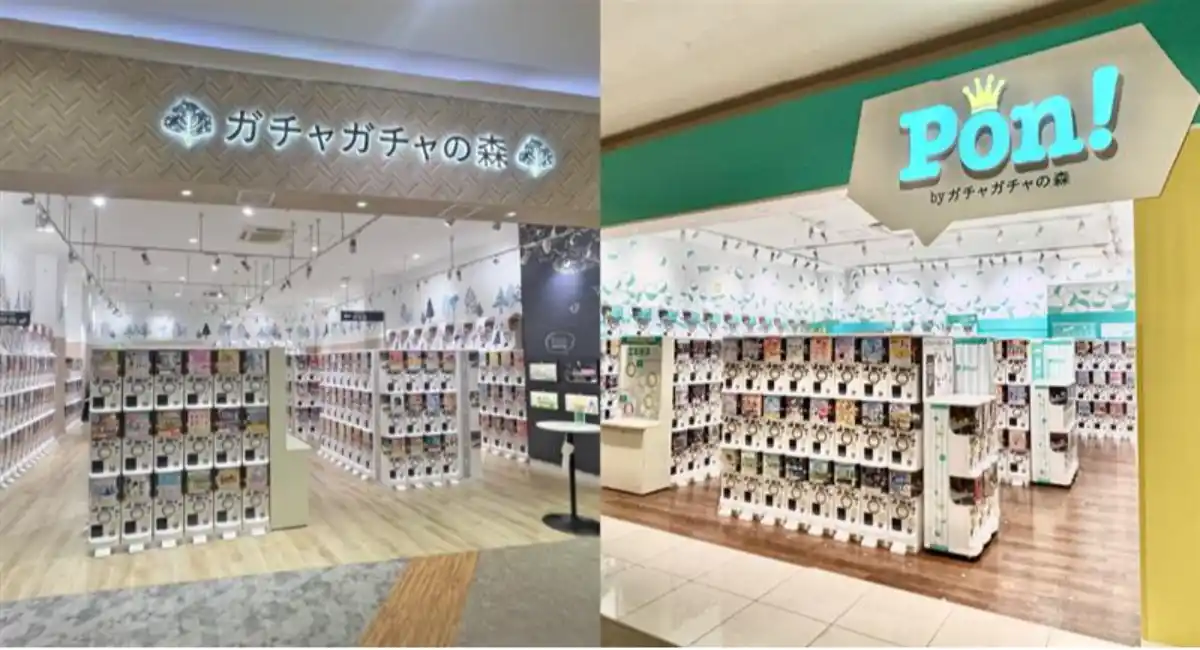 総台数1,700台超！「ガチャガチャの森」＆「Pon！」同時オープン　4月24日、イオンモール和歌山にエリア最大級のカプセルトイ空間が誕生（※当社調べ）