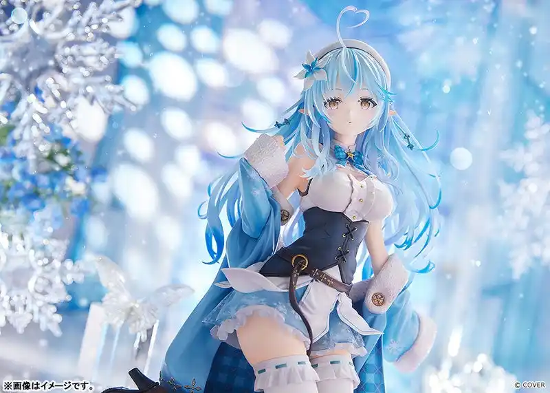 【大網株式会社】 『ホロライブ』5期生ブルー担当、「雪花ラミィ」がフィギュアで再登場。あみあみにて予約受付中。