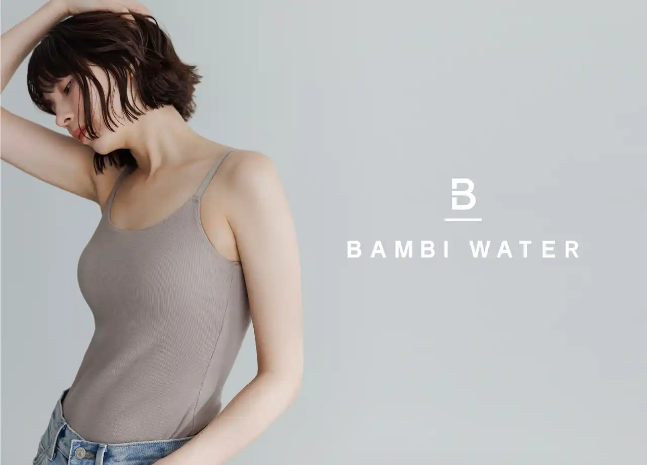 【株式会社ラングレー】 【BAMBI WATER】「ZOZOTOWN」へ出店開始！大人気のカップ付きウェアやブラトップ、ナイトブラを中心に展開