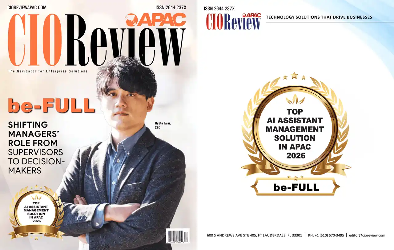 株式会社be-FULL、米IT誌『CIOReview APAC』にて「Top AI Solution」等2部門をダブル受賞！本号の表紙・特集記事にも掲載