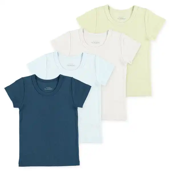 【株式会社西松屋チェーン】 新学期の準備にも最適！「ELFINDOLL CLASSIC 4枚組半袖肌着」販売のご案内