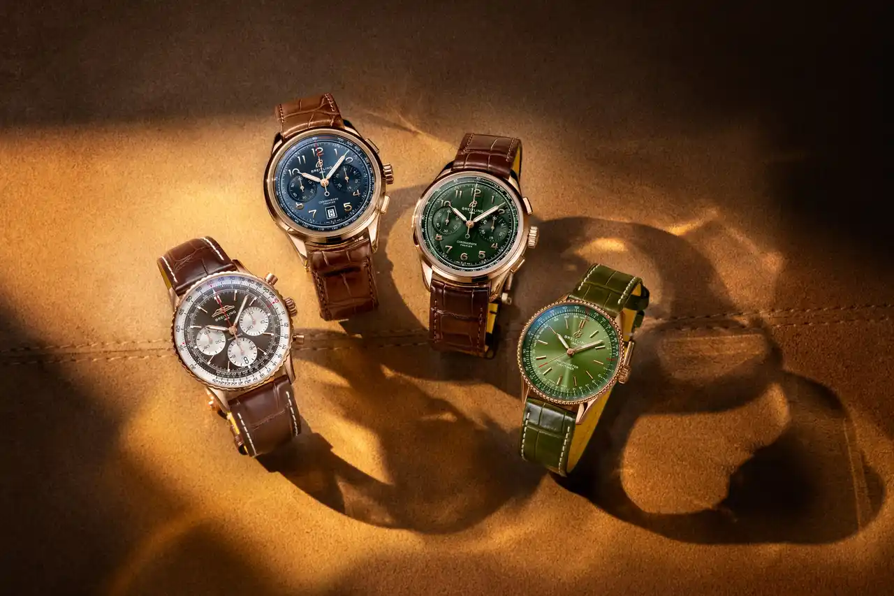 【ブライトリング・ジャパン株式会社】 ブライトリングが贈る、ホリデー限定ゴールドカプセルコレクション