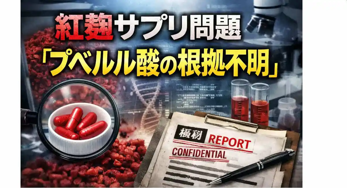 2024年紅麹事案　「プベルル酸の根拠不明」工場の青かびについて研究解説②　自社サイト掲載のお知らせ