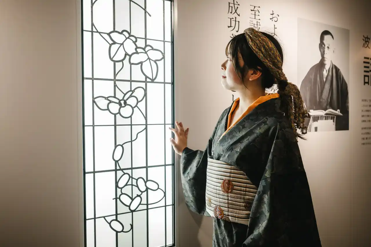 大正ロマン秋のフォトスポット巡り in グンゼ博物苑・記念館 開催