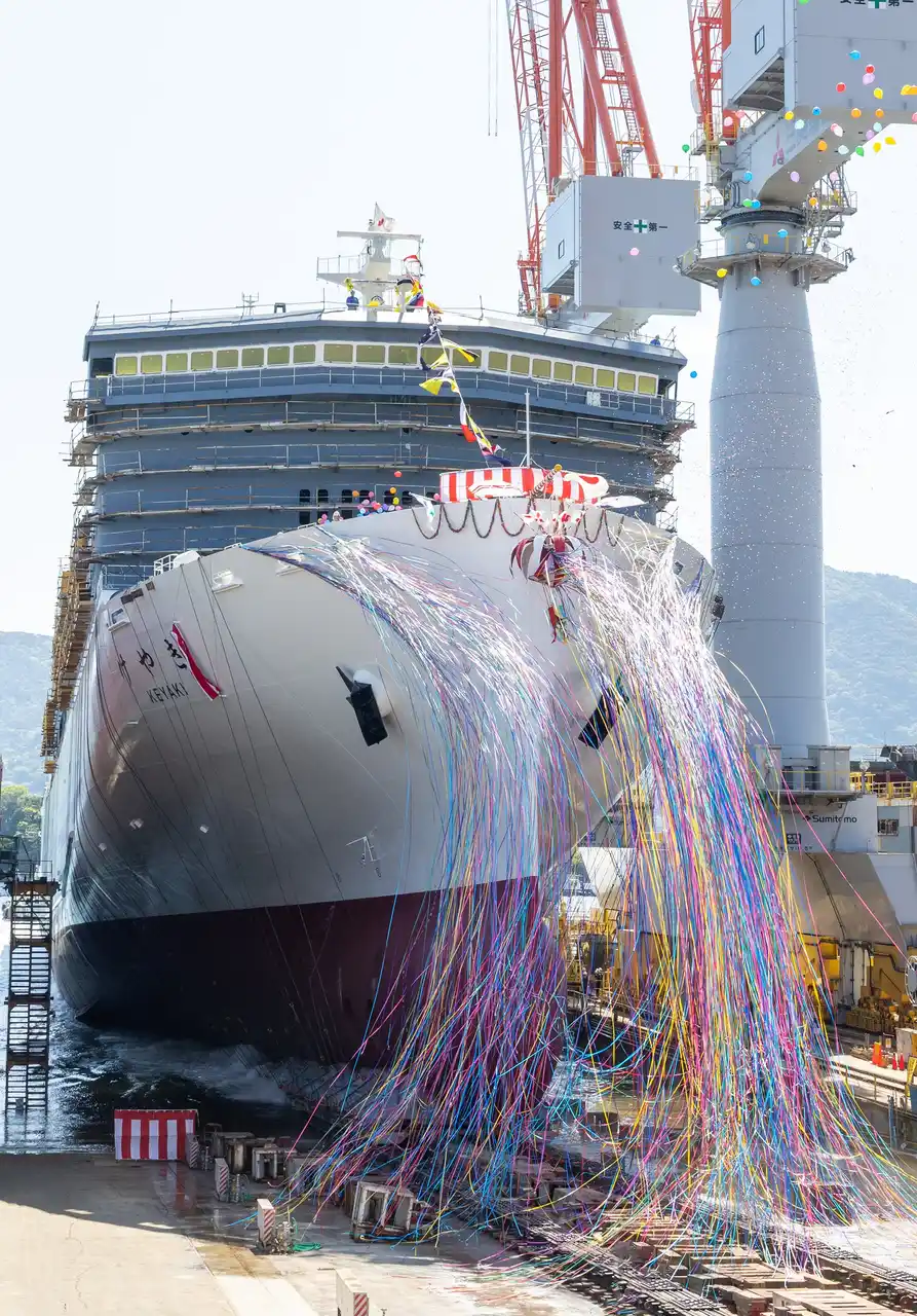 【三菱重工業株式会社】 新日本海フェリー株式会社殿及び独立行政法人鉄道建設・運輸施設整備支援機構殿向け 大型カーフェリーの命名・進水式一般見学募集開始