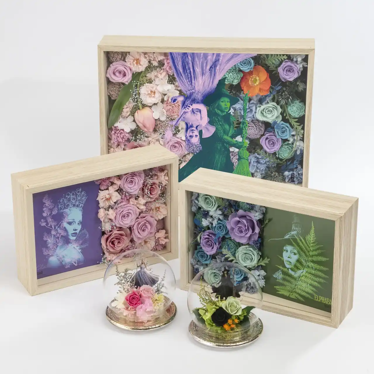 映画『ウィキッド 永遠の約束』の世界観を花々で表現したフラワーコレクションを数量限定で発売！3月16日より日比谷花壇オンラインショップにて受注開始。