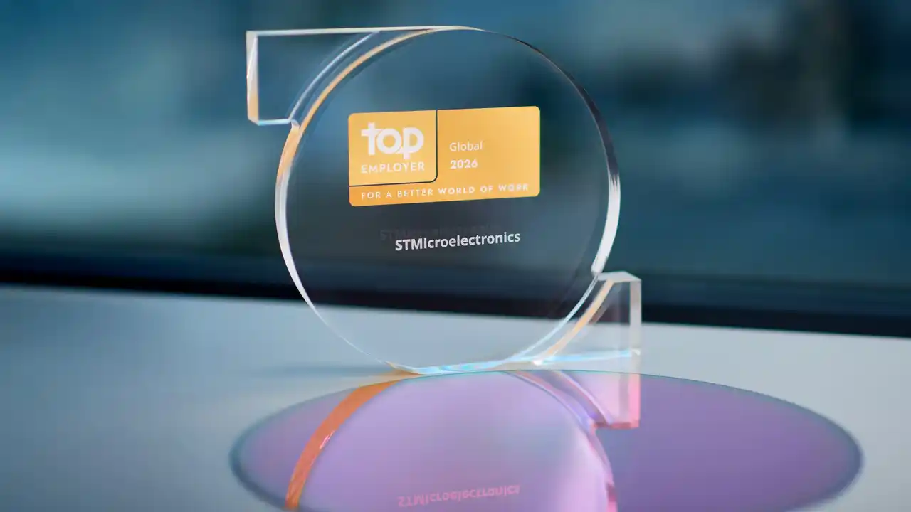 STマイクロエレクトロニクス、「Global Top Employer 2026」に選出