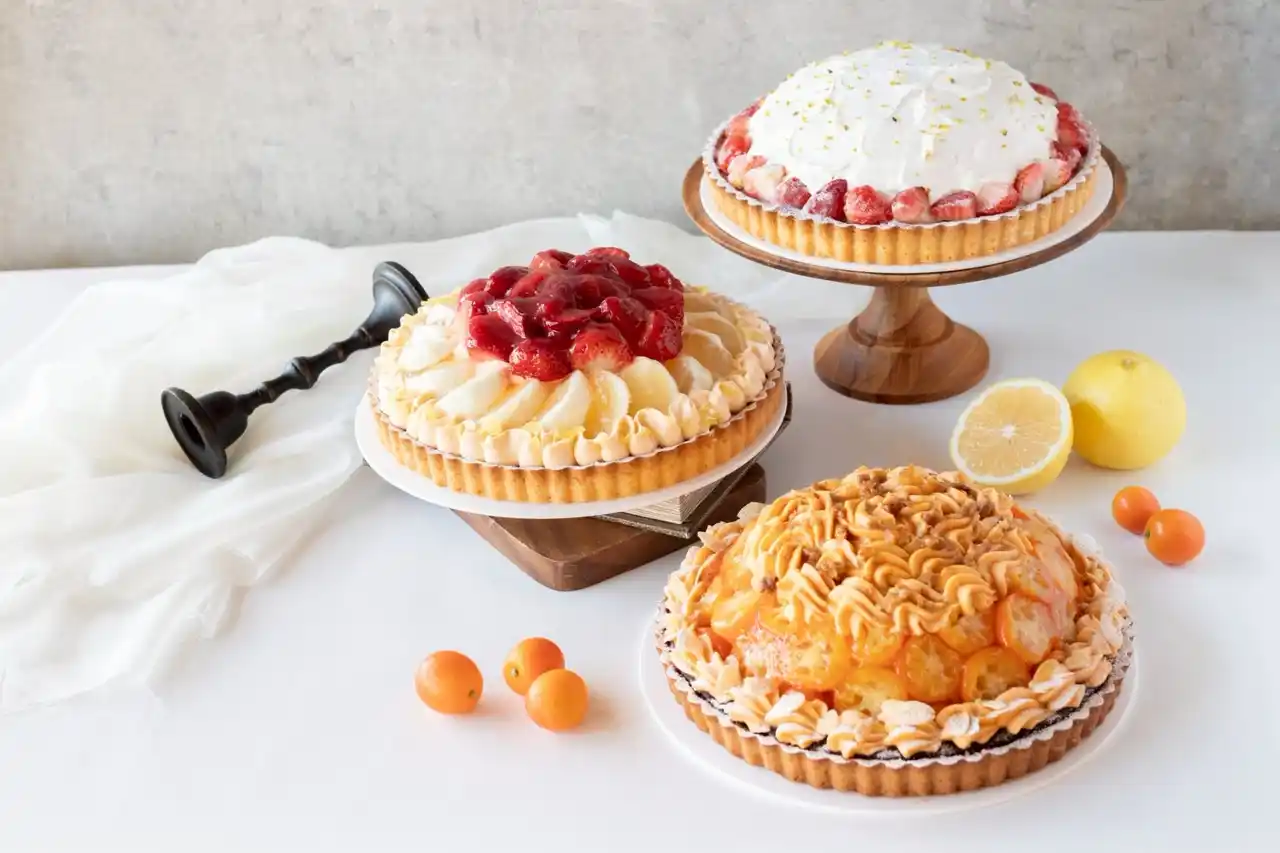 【DISHES and TART SAN】新しい一年の始まりに。心華やぐ新作タルトが登場！