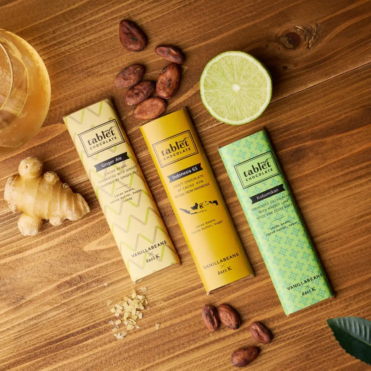 【カカオの発酵を極める】横浜発VANILLABEANSと京都発dari Kのコラボレーション、”特別発酵”のショコラ３種を12月18日（木）販売開始、１月には特別イベントも開催