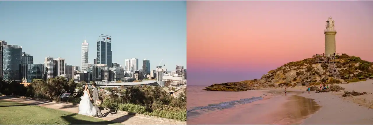 【西オーストラリア州政府観光局】 カップルのメモリアルな旅行先、西オーストラリア州