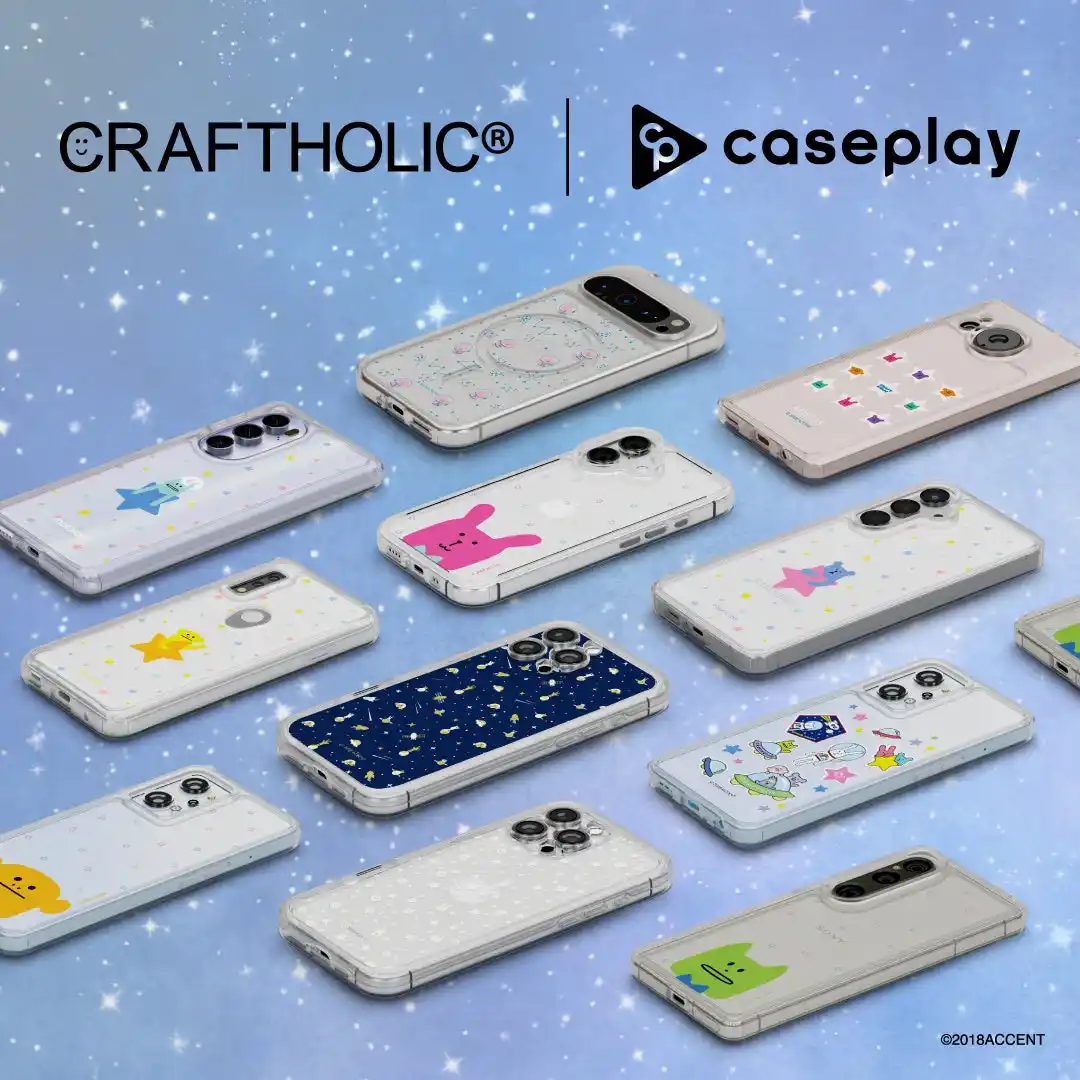 【株式会社FOX】 caseplayからカラフルでポップなユルかわキャラクター「CRAFTHOLIC（クラフトホリック）」の第二弾がスマートフォンケースとして11デザイン×130機種以上のラインナップで登場！