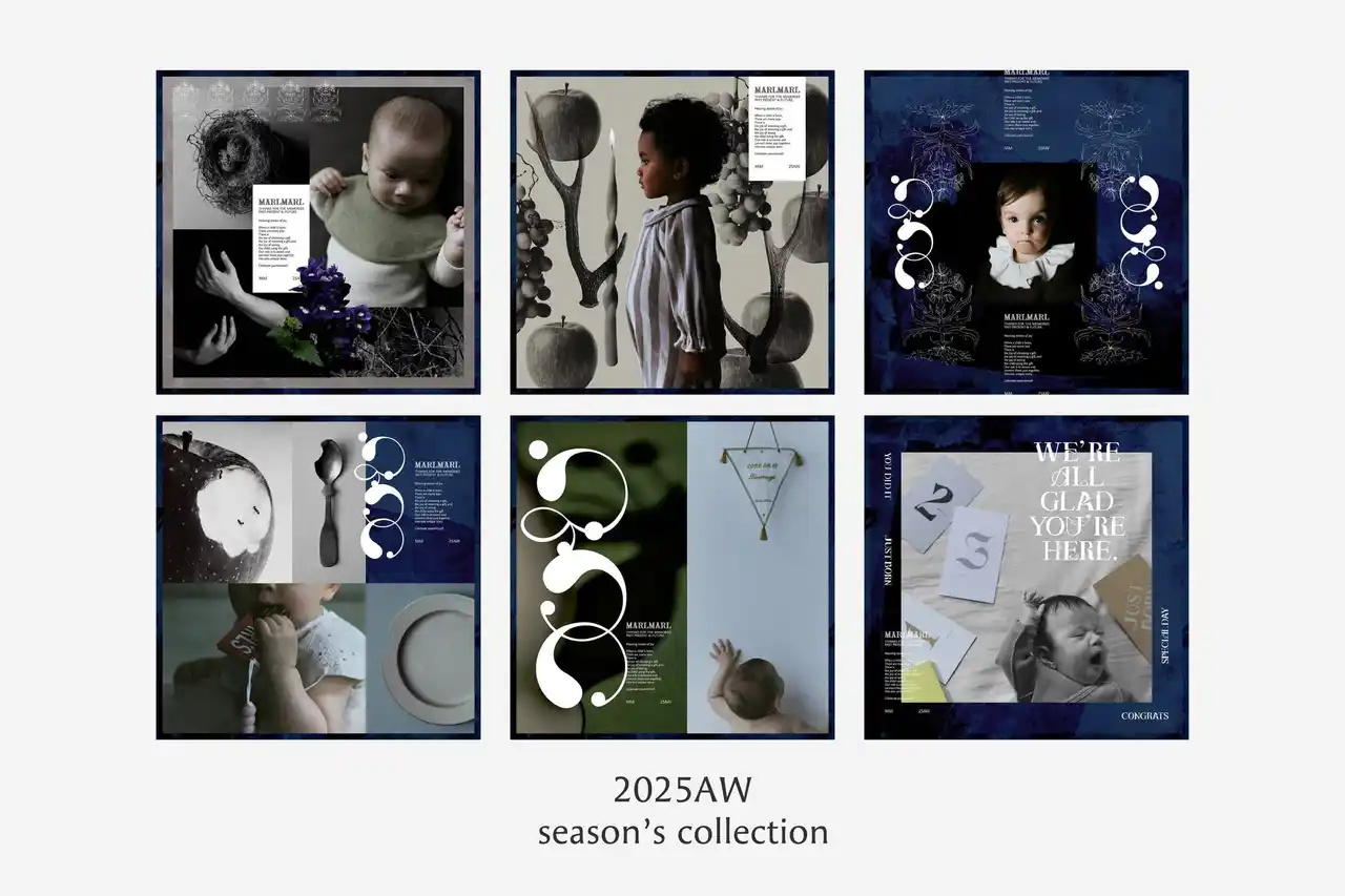 【MARLMARL】2025年秋冬新作コレクション。9月の第一弾アイテムを発表【baby&kids】